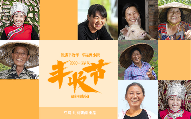 丰收节海报：山野飘香，丰收在望